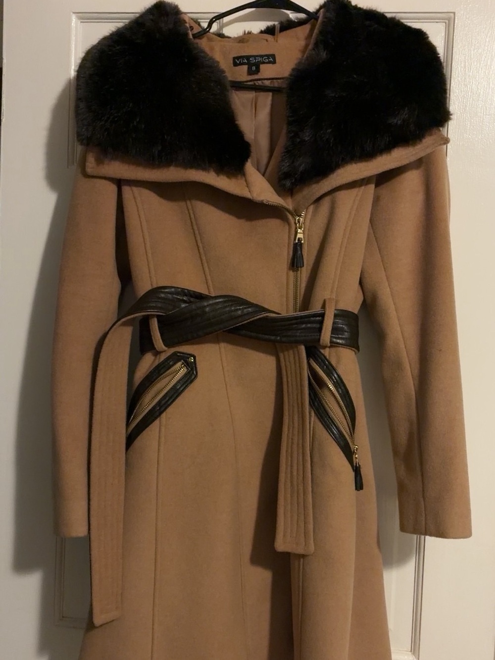 Fur Pea Coat